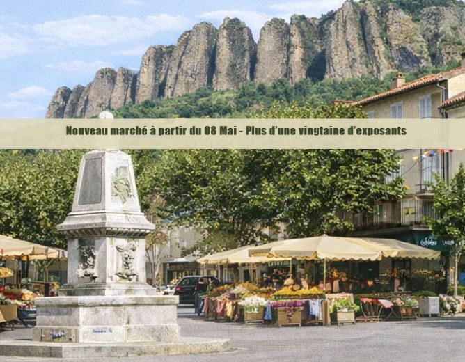 Nouveau marché ! Place de La République