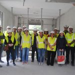 Maison de Santé : Visite du chantier