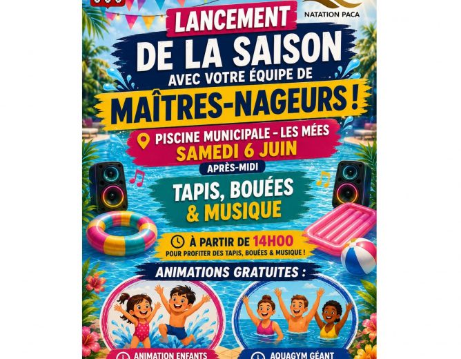 Piscine municipale : horaires, animations et activités 2026