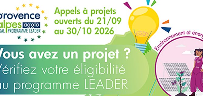 LEADER : de nouveaux appels à projets